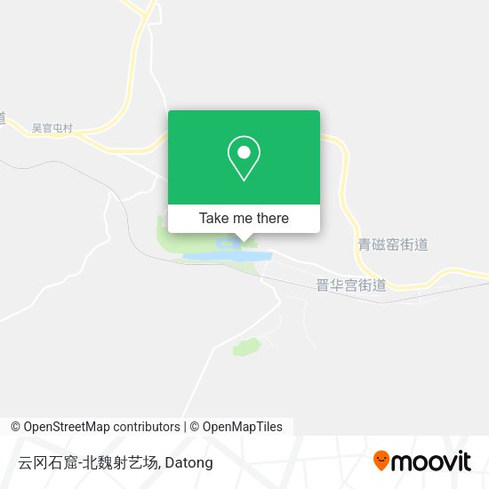 云冈石窟-北魏射艺场 map