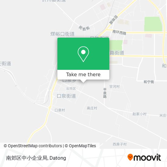 南郊区中小企业局 map