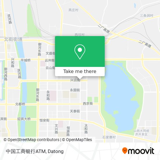 中国工商银行ATM map