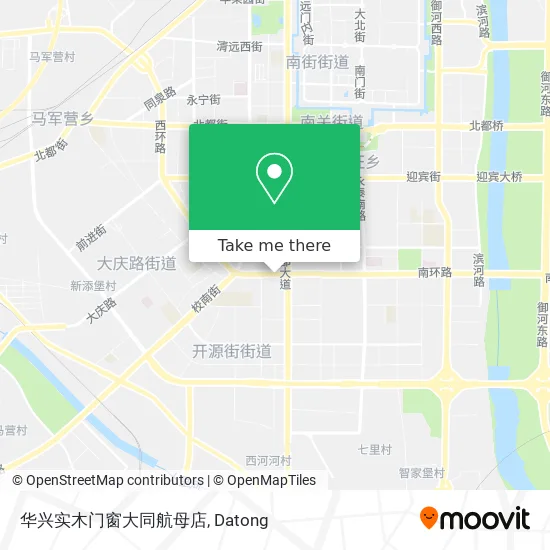 华兴实木门窗大同航母店 map