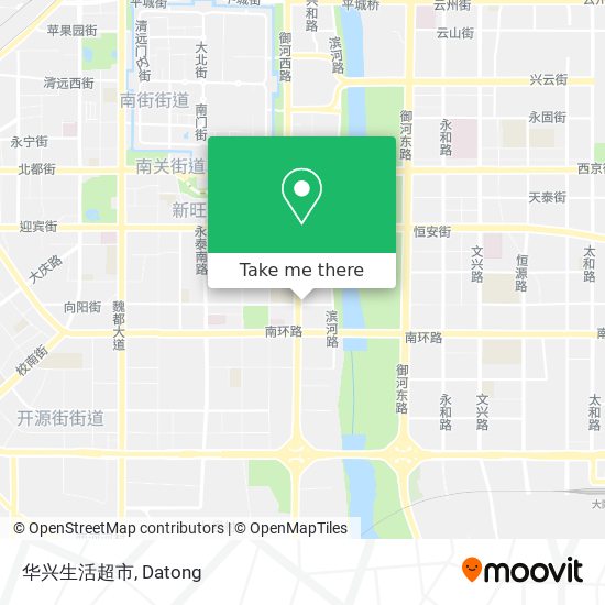 华兴生活超市 map