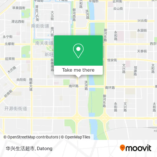 华兴生活超市 map