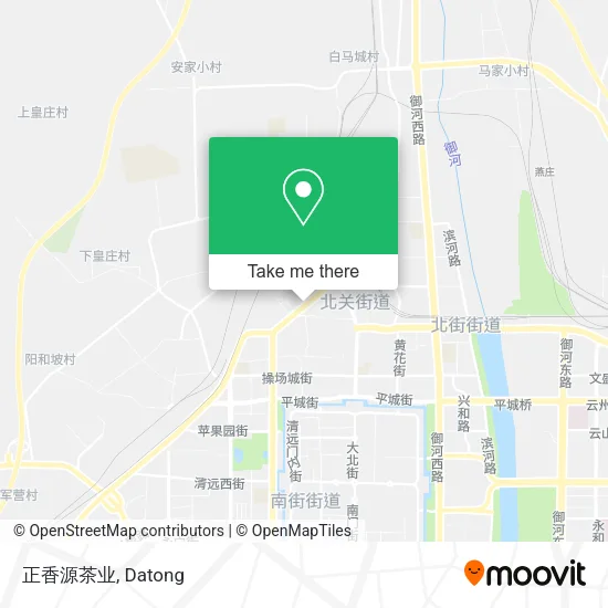 正香源茶业 map