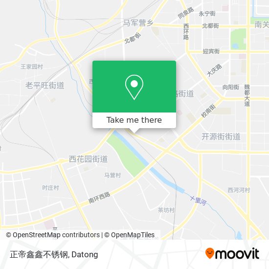 正帝鑫鑫不锈钢 map