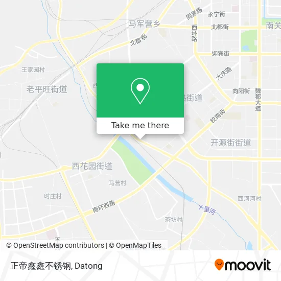 正帝鑫鑫不锈钢 map
