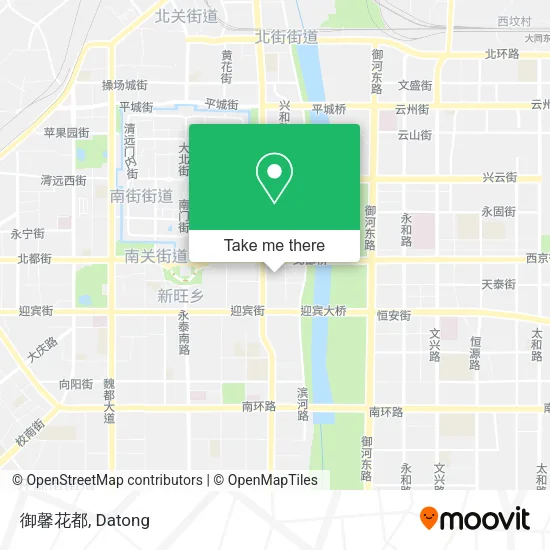 御馨花都 map