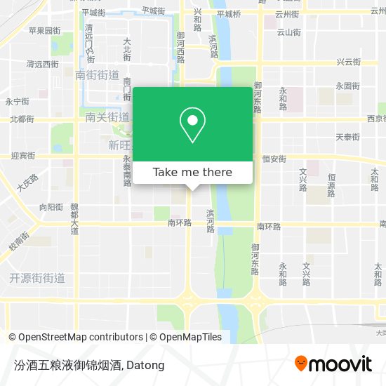 汾酒五粮液御锦烟酒 map
