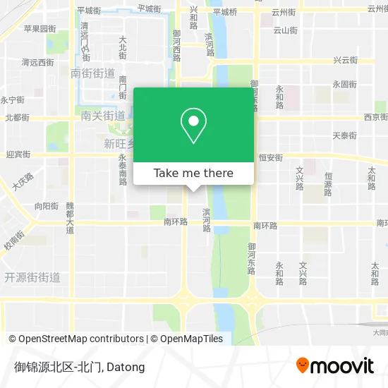 御锦源北区-北门 map