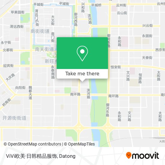 How To Get To Vivi欧美 日韩精品服饰in 大同市by Bus