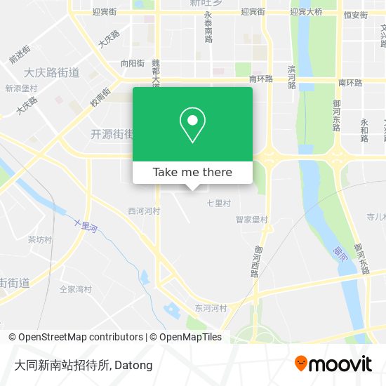 大同新南站招待所 map