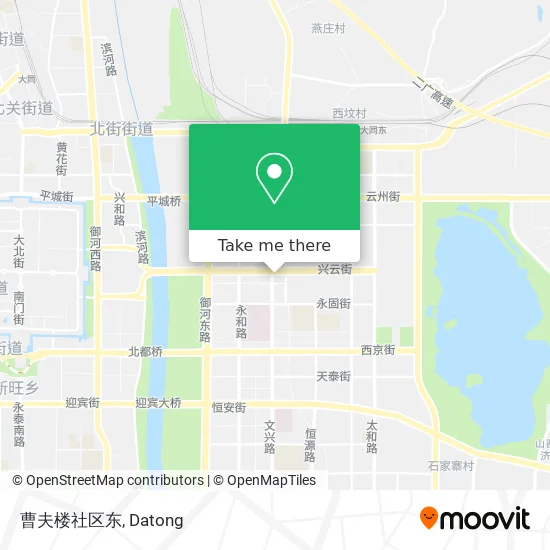曹夫楼社区东 map