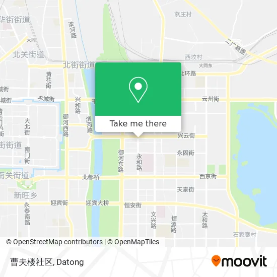曹夫楼社区 map