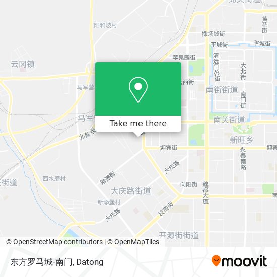 东方罗马城-南门 map