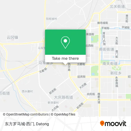 东方罗马城-西门 map