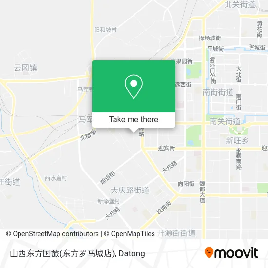 山西东方国旅(东方罗马城店) map