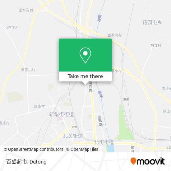 百盛超市 map