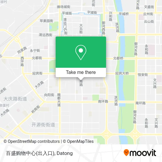 百盛购物中心(出入口) map