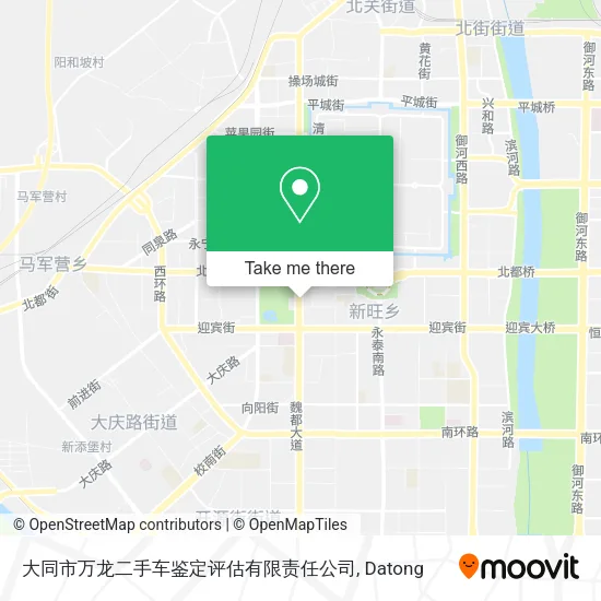 大同市万龙二手车鉴定评估有限责任公司 map