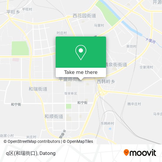 q区(和瑞街口) map