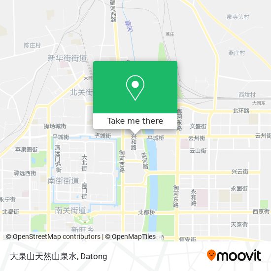大泉山天然山泉水 map