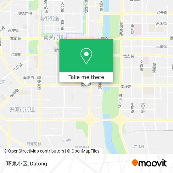 环泉小区 map