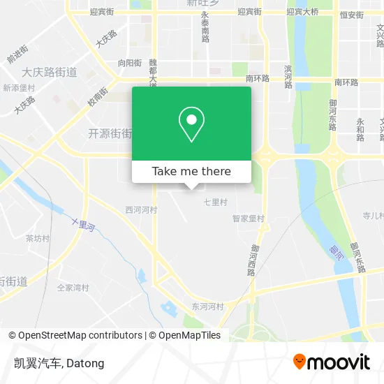 凯翼汽车 map