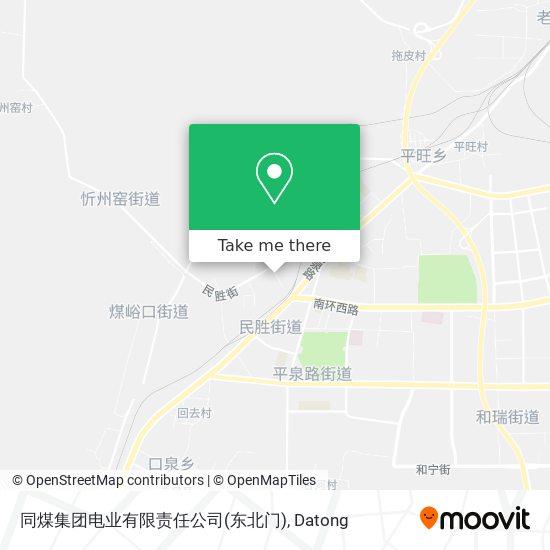 同煤集团电业有限责任公司(东北门) map