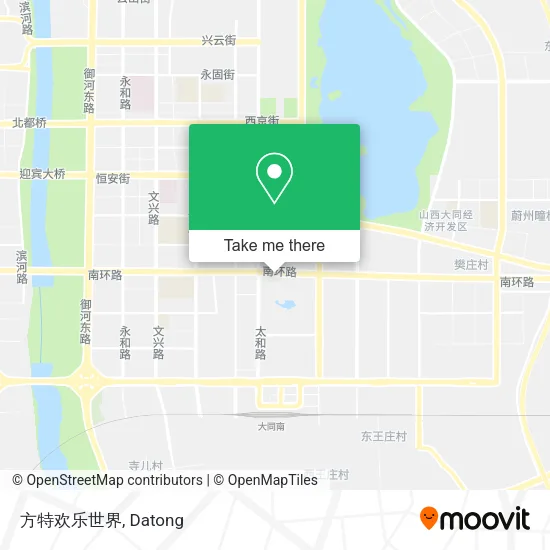 方特欢乐世界 map