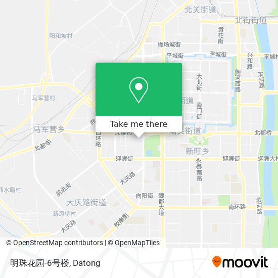 明珠花园-6号楼 map