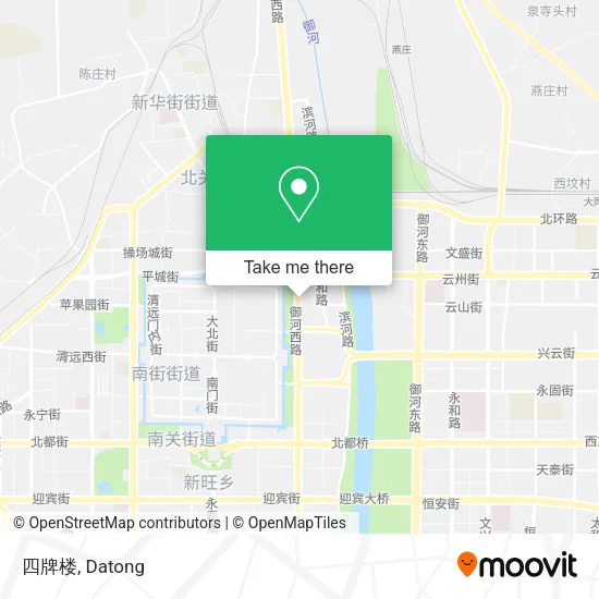 四牌楼 map