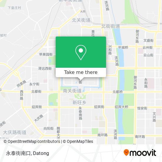 永泰街南口 map