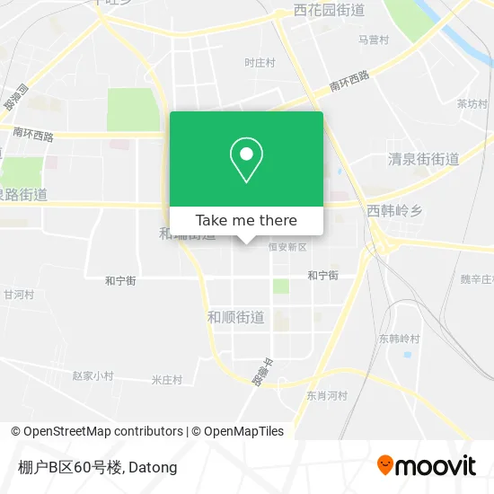棚户B区60号楼 map