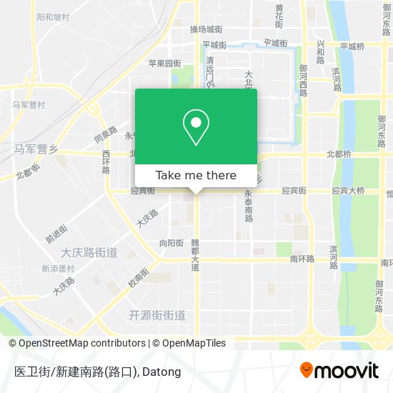 医卫街/新建南路(路口) map