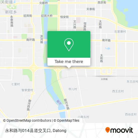 永和路与014县道交叉口 map