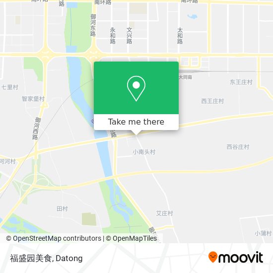 福盛园美食 map