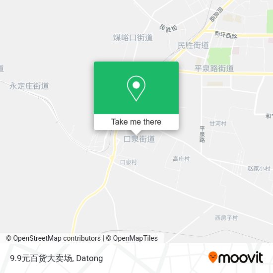 9.9元百货大卖场 map