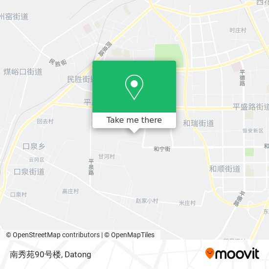 南秀苑90号楼 map