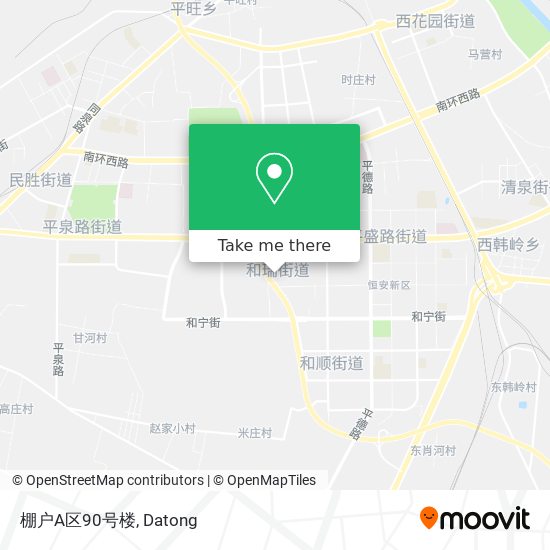 棚户A区90号楼 map