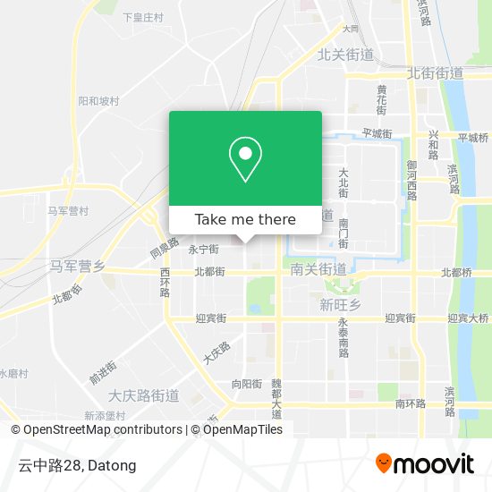云中路28 map