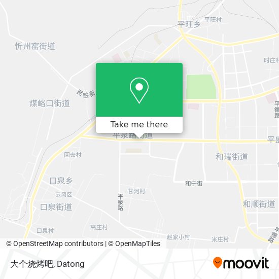 大个烧烤吧 map