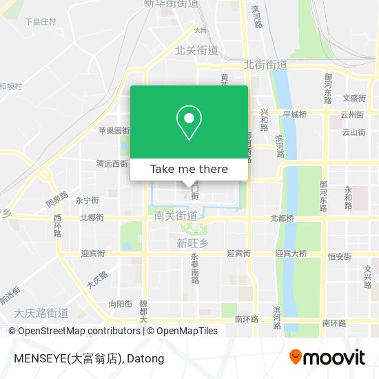MENSEYE(大富翁店) map