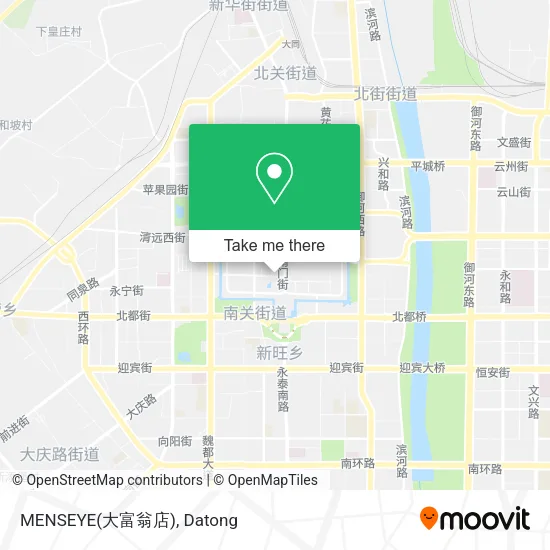 MENSEYE(大富翁店) map