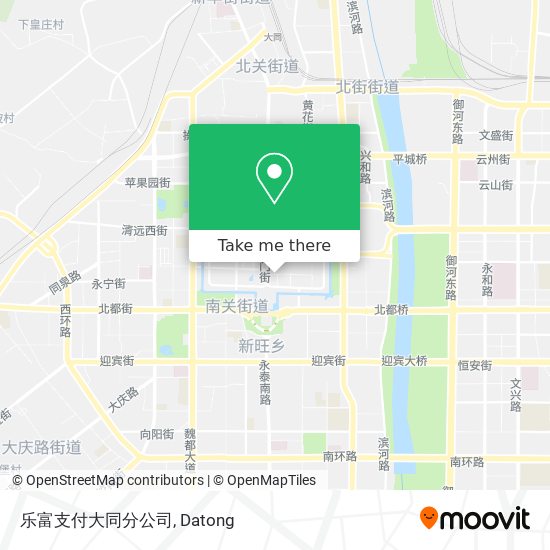 乐富支付大同分公司 map