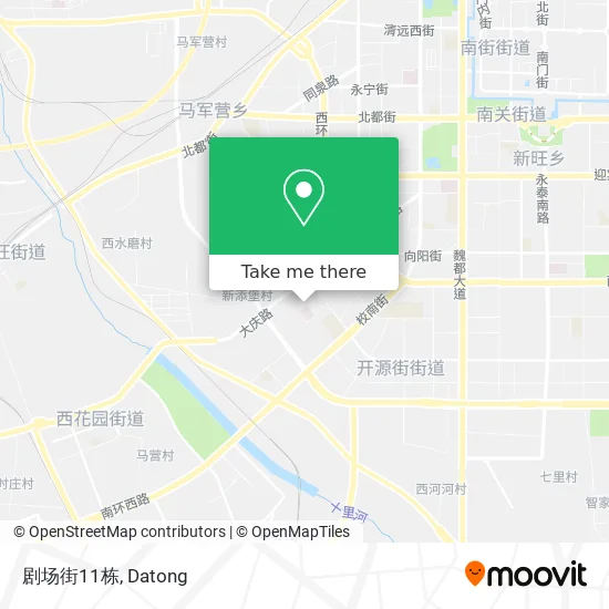 剧场街11栋 map