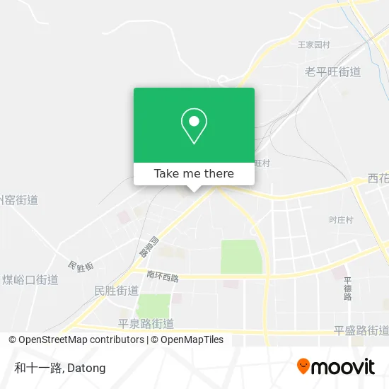 和十一路 map
