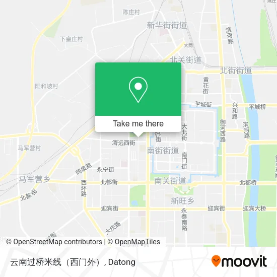 云南过桥米线（西门外） map