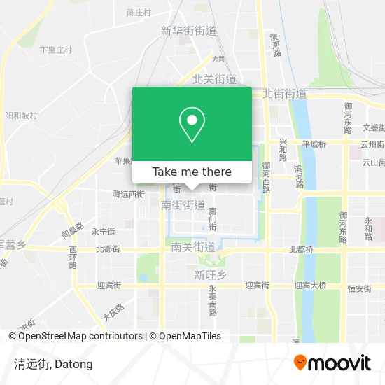 清远街 map