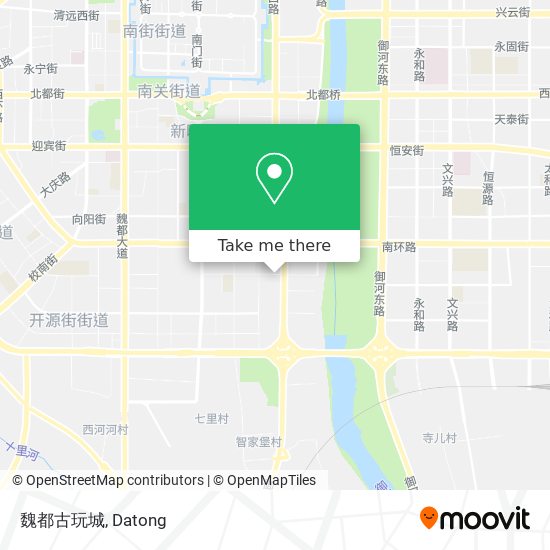 魏都古玩城 map