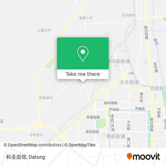 和圣面馆 map