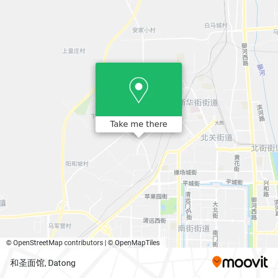 和圣面馆 map